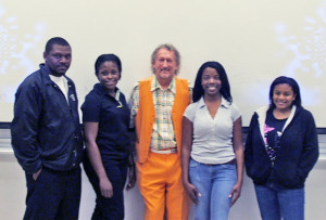 Forensic science students at Albany State University in 2011 where I gave a presentation.